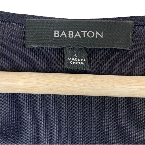 Aritzia Babaton Faux Wrap Midi Dress Size Small - Picture 7 of 8